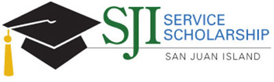 San Juan Island Service Scholarship logo